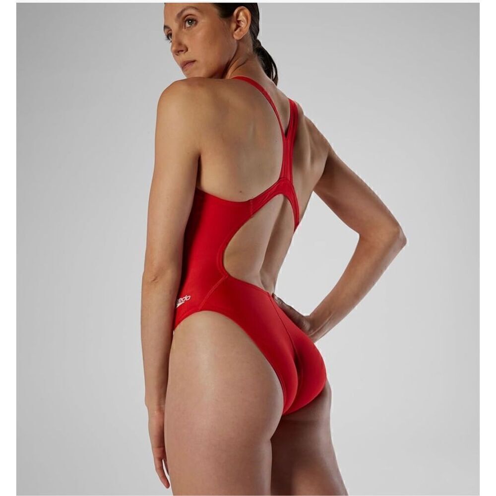 Speedo Women's Swimsuit One Piece Prolt Super Pro Solid Adult - Picture 2 of 6